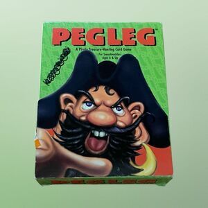 Vintage 1999 PEGLEG Pirate Treasure Hunting Game for Swashbucklers  COMPLETE